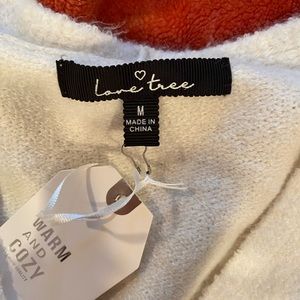 White love tree cardigan